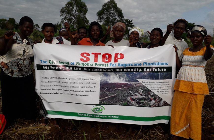 COMMUNITIES NEIGHBORING UGANDA’S OIL REFINERY AREA STRUGGLE TO CONSERVE THREATENED WATER BODIES AS WATER SCARITY LOOMS