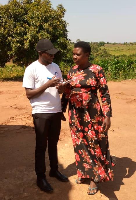 The women affected by the EACOP during interviews with journalists from Community Green Radio